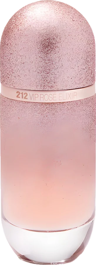 Frasco original de 212 VIP Rose Elixir de Carolina Herrera