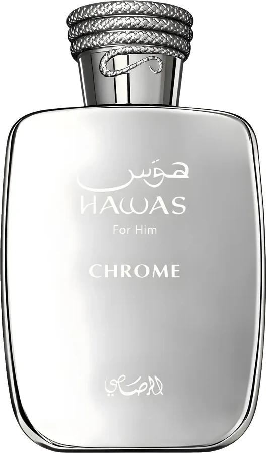 Frasco original de Hawas Chrome de Rasasi