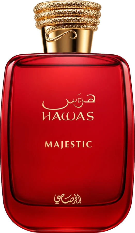Frasco original de Hawas Majestic de Rasasi