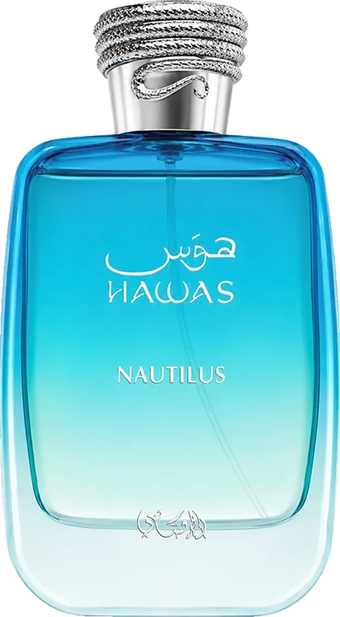 Frasco original de Hawas Nautilus de Rasasi