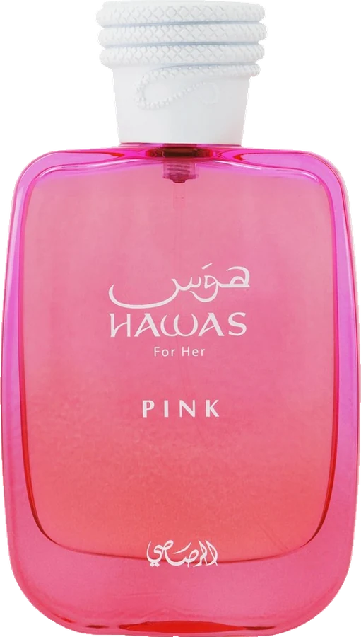 Frasco original de Hawas Pink de Rasasi