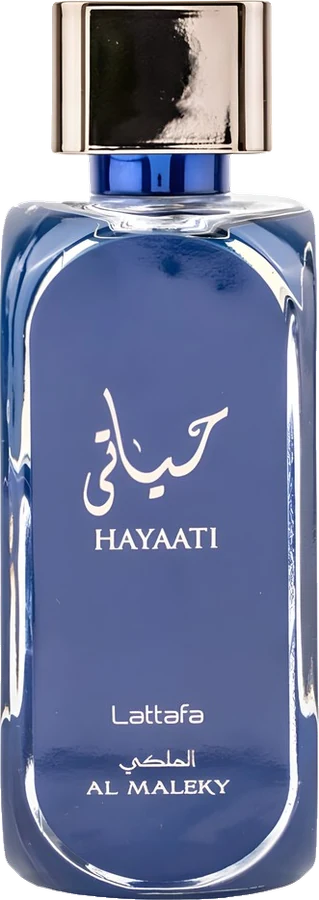Frasco original de Hayaati Al Maleky de Lattafa