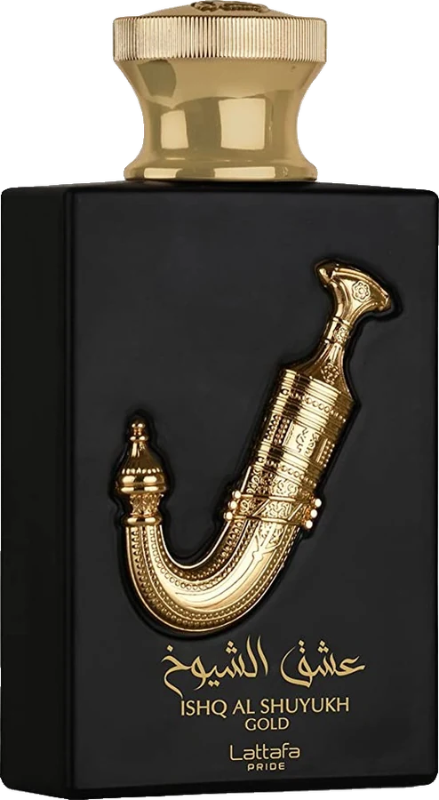 Frasco original de Ishq Shuyukh Gold de Lattafa