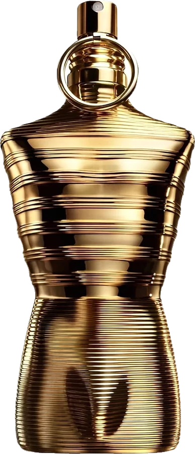 Frasco original de Le Male Elixir Absolu Parfum de Jean Paul Gaultier