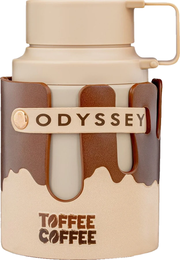 Frasco original de Odyssey Toffee Coffee de Armaf